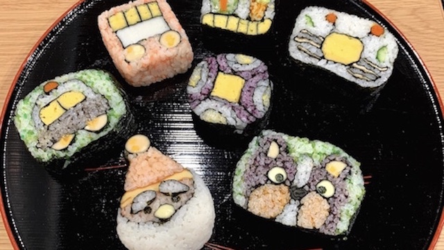 Decorative sushi roll experience